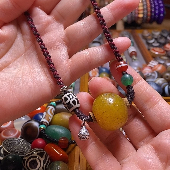 玛瑙/玉髓未镶嵌颈饰