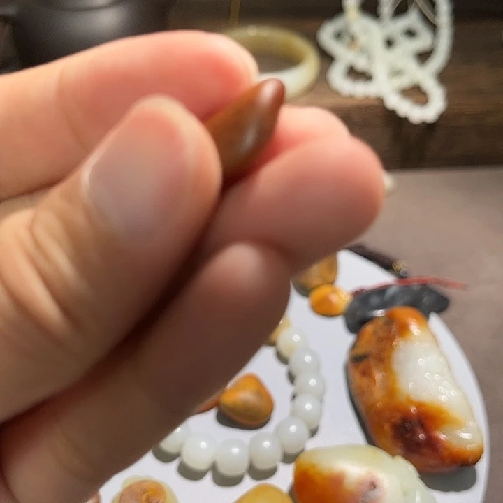 西***年和田玉（子料）未镶嵌手串