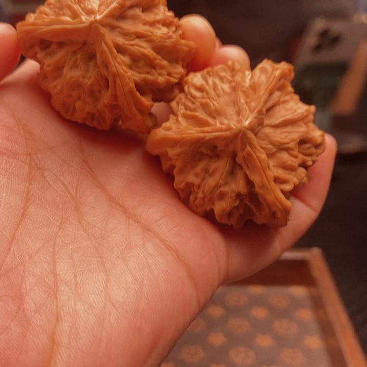 把件文玩核桃三棱41尺