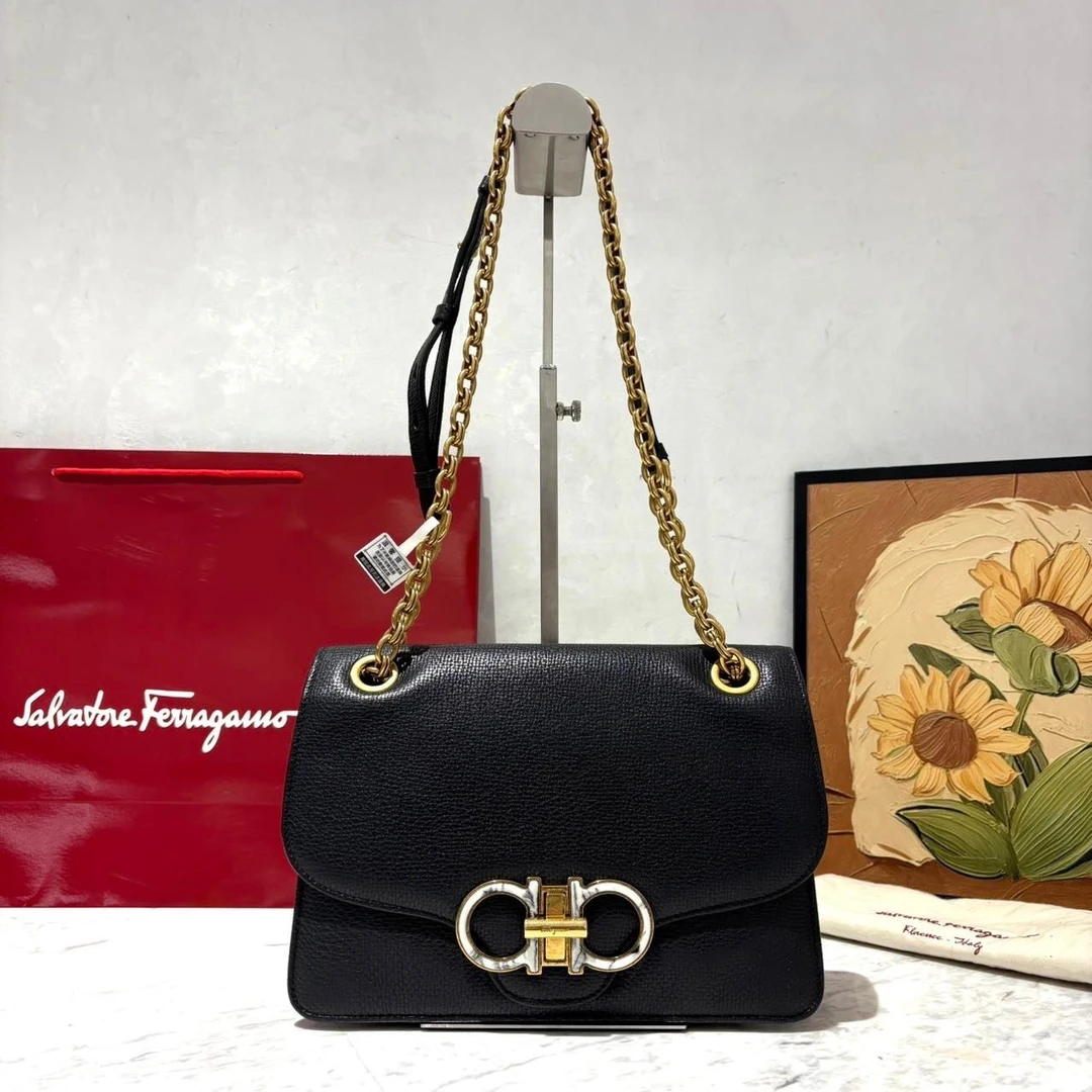 99新 FERRAGAMO/菲拉格慕 【柒柒专属】海囤/单肩包/OCQ1707892