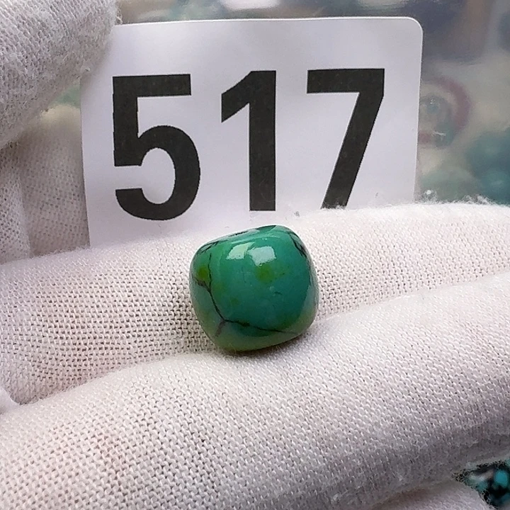 湖北天然手工绿色散珠配饰