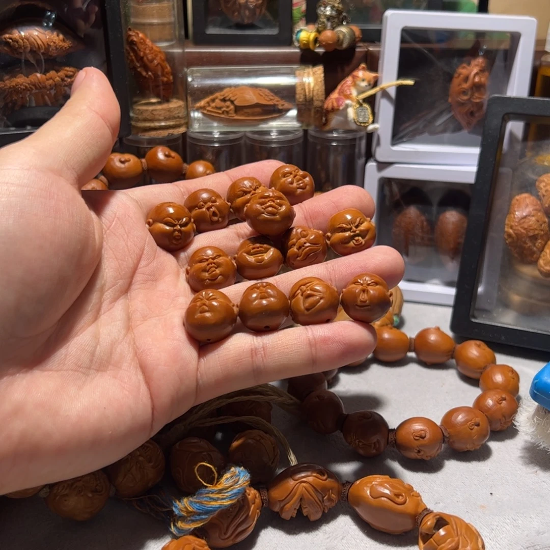 d***i橄榄核手串/手链手工百态