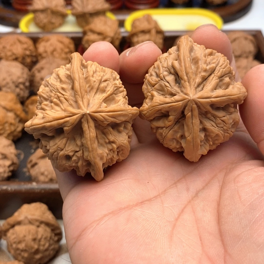 吊坠文玩核桃50尺 全品玉玺正四棱 6