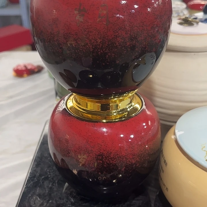 摆件陶瓷茶叶罐密封罐等