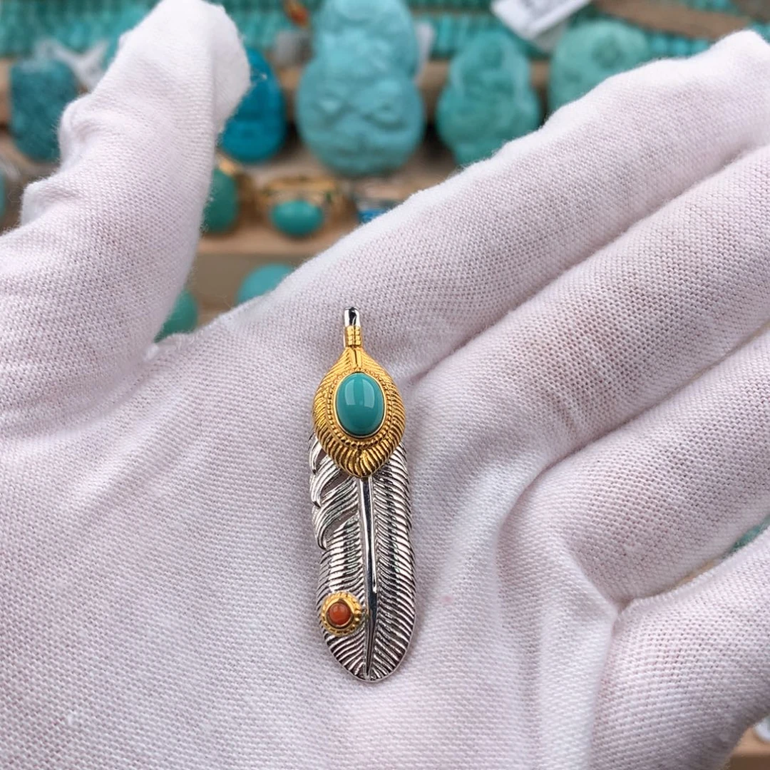 绿松石配饰合金卡