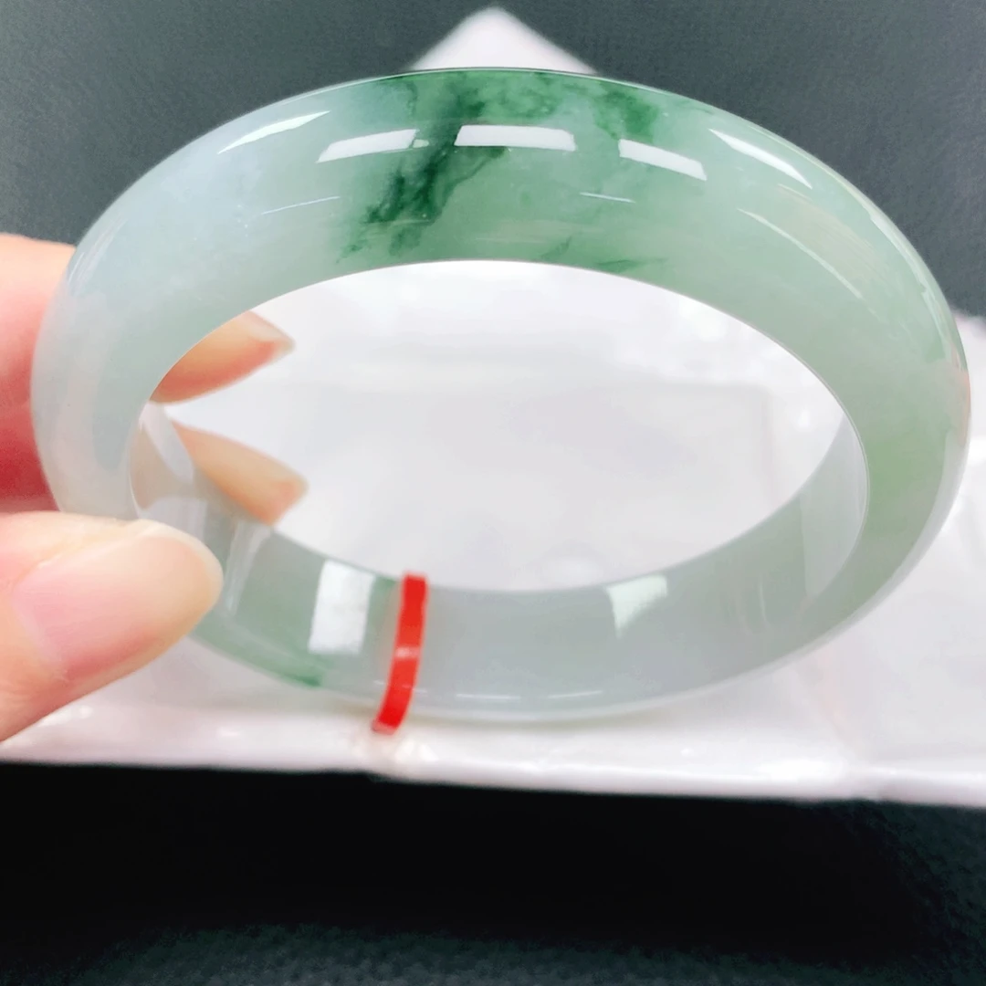 未镶嵌手镯翡翠57圈