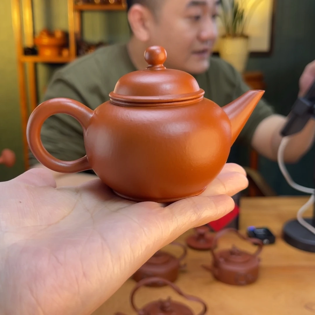 紫砂茶壶西施朱泥工作室