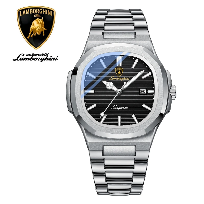 AUTOMOBILI LAMBORGHINI兰博基尼联名限定款998鹦鹉螺夜光腕表