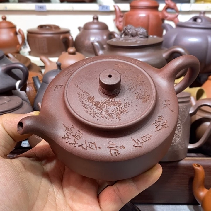 紫砂茶壶精工制作