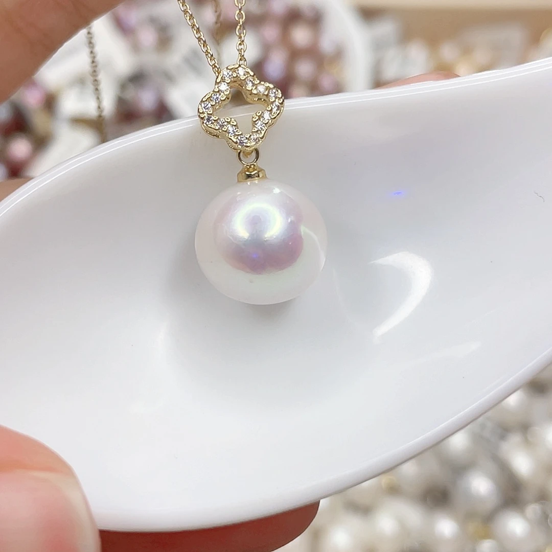 淡水珍珠未镶嵌吊坠(赠链)