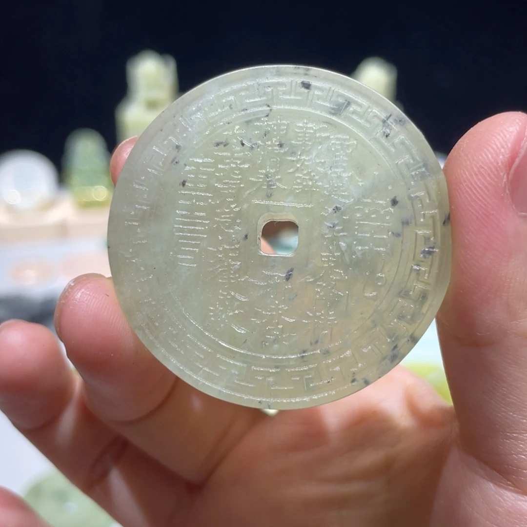 岫玉未镶嵌颈饰颈饰3