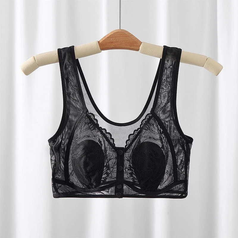 前扣式超薄兔耳1117款春夏必备文胸透气不闷热无钢圈无痕聚拢美背