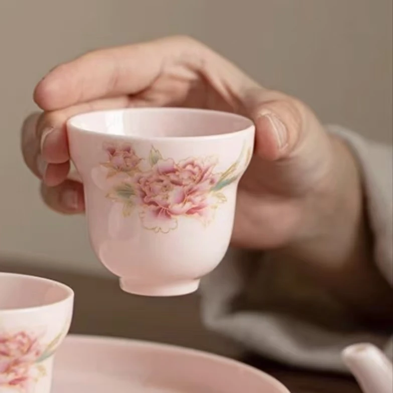 DD-ZHTJ0041-牡丹葫芦杯+礼盒