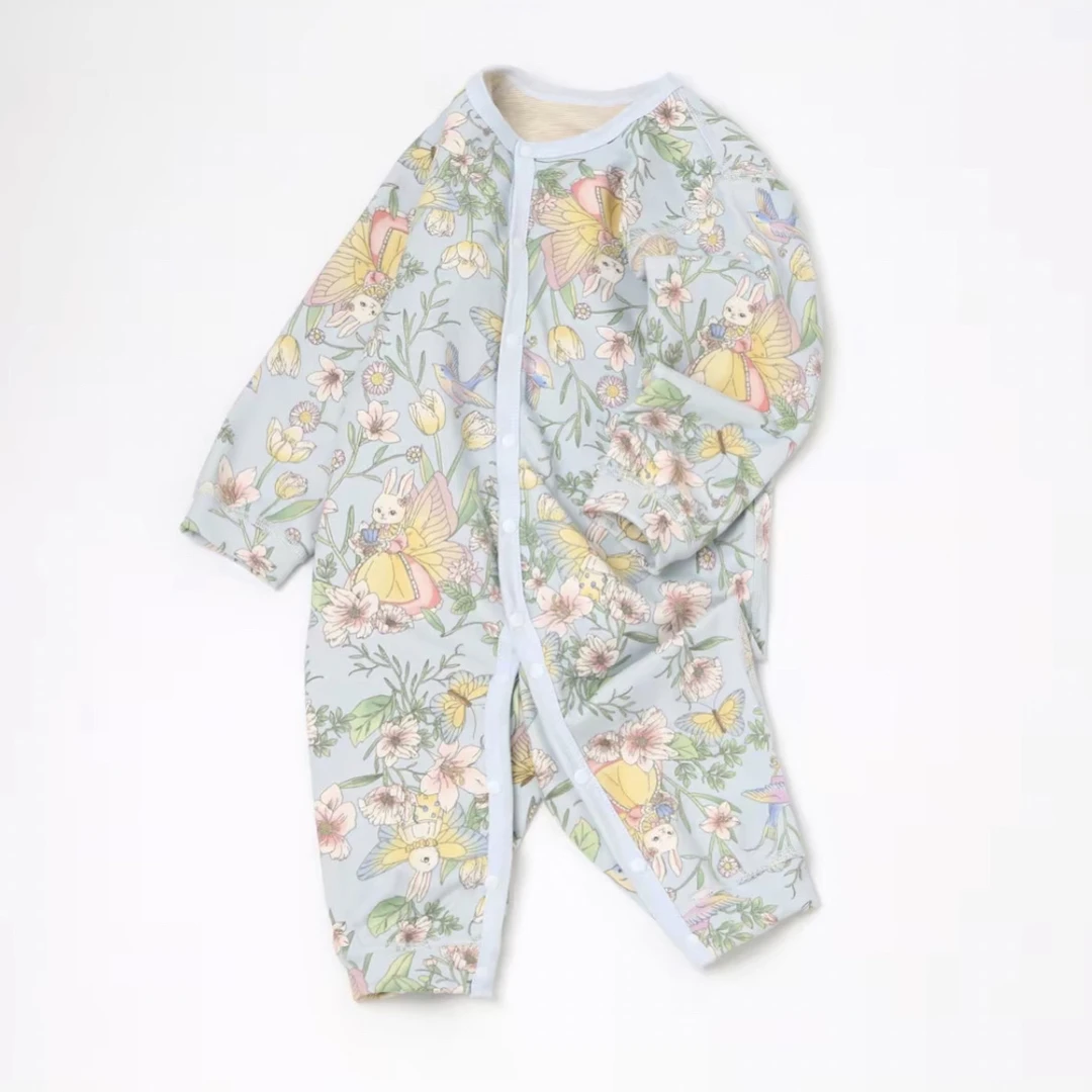 羊毛 蚕丝 对开 连体哈衣