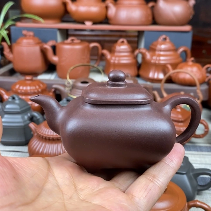 紫砂茶壶全手工传炉130-260cc原矿老紫泥特价