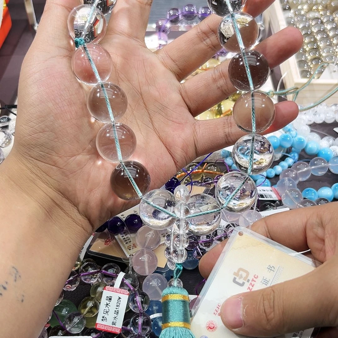 【闪购商品】水晶手链未镶嵌行**道白水晶手持