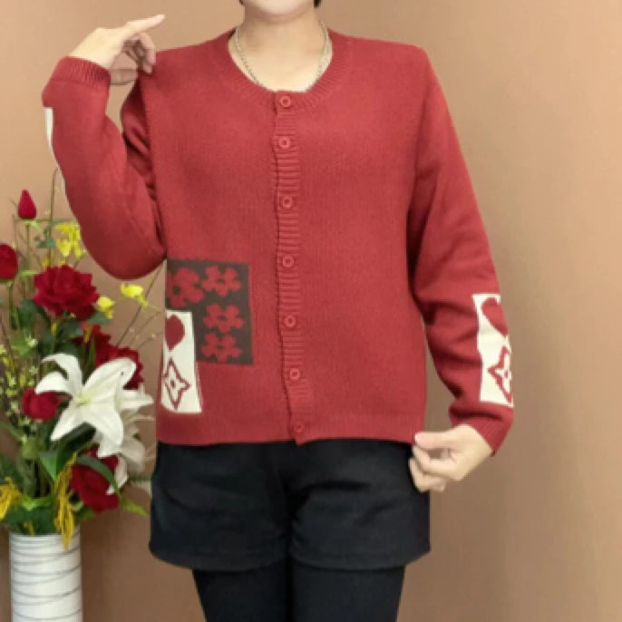 A006新款短款针织开衫