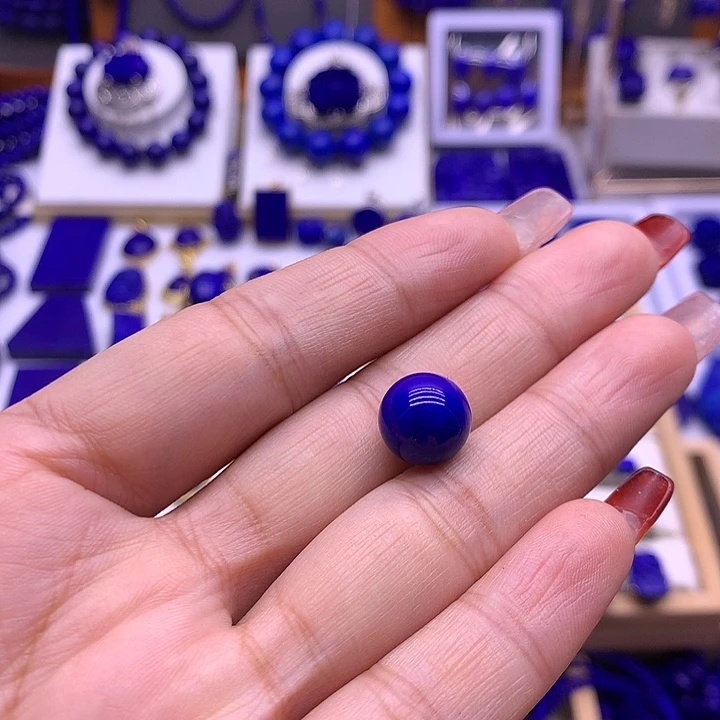 青金石配饰单珠未镶嵌小****境