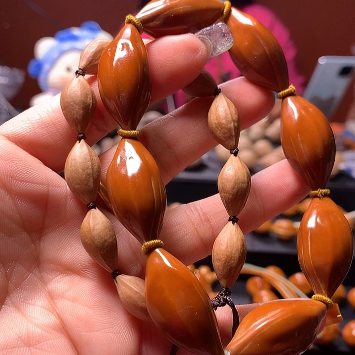 橄榄核手串/手链?****?三花手串