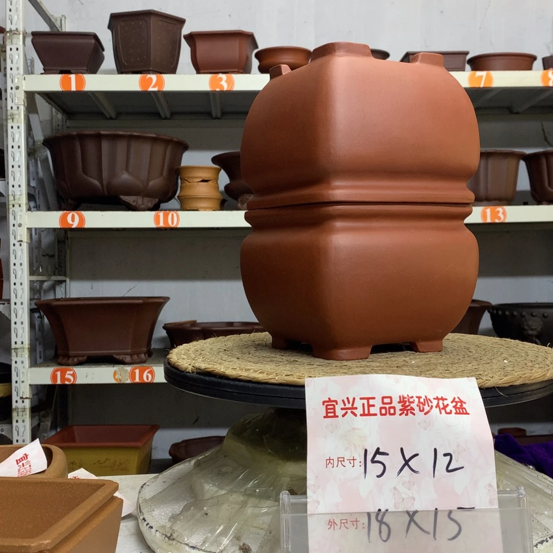 花盆紫砂精品紫砂花盆包邮