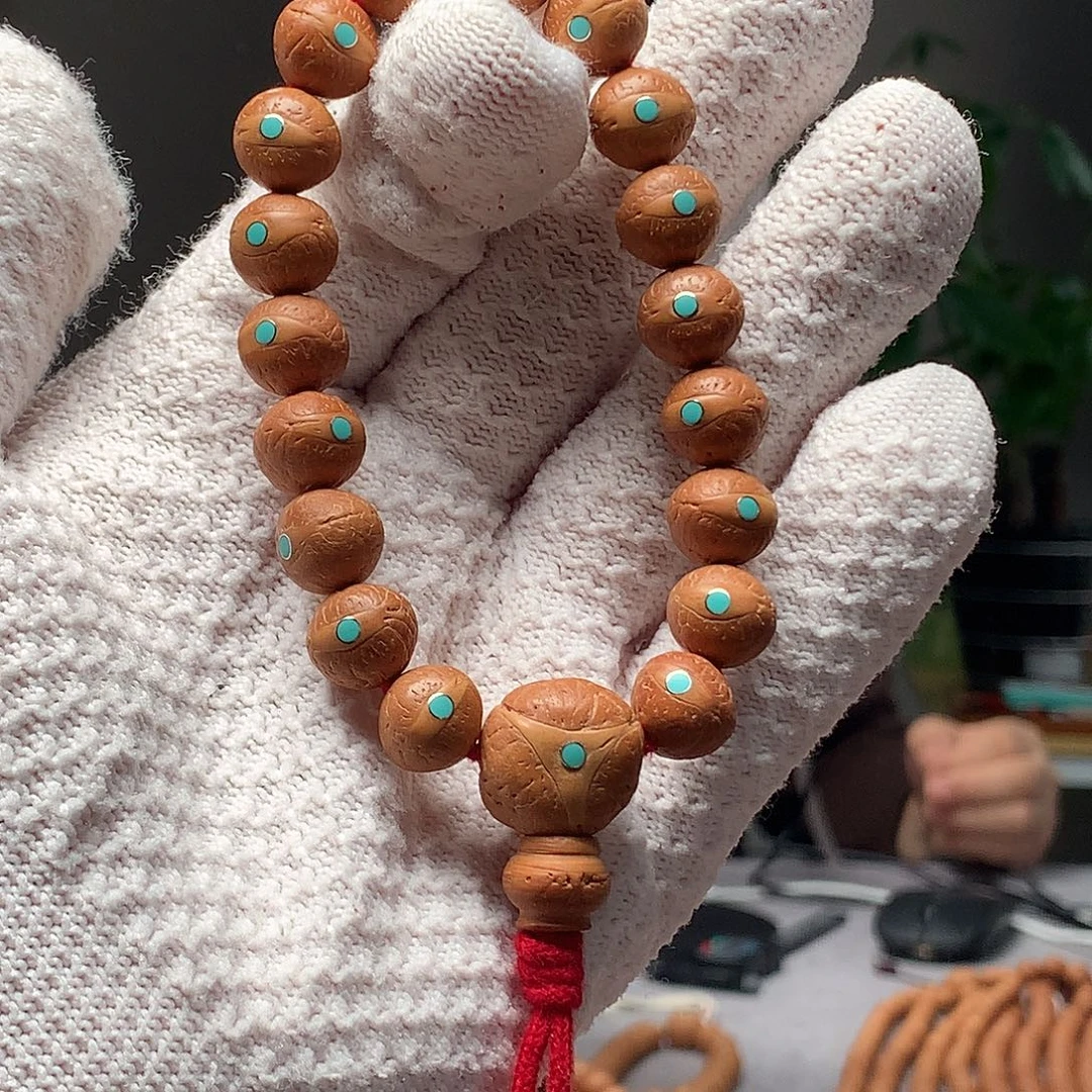 手串凤眼菩提25年尼泊尔11.5单仓松钉款手串