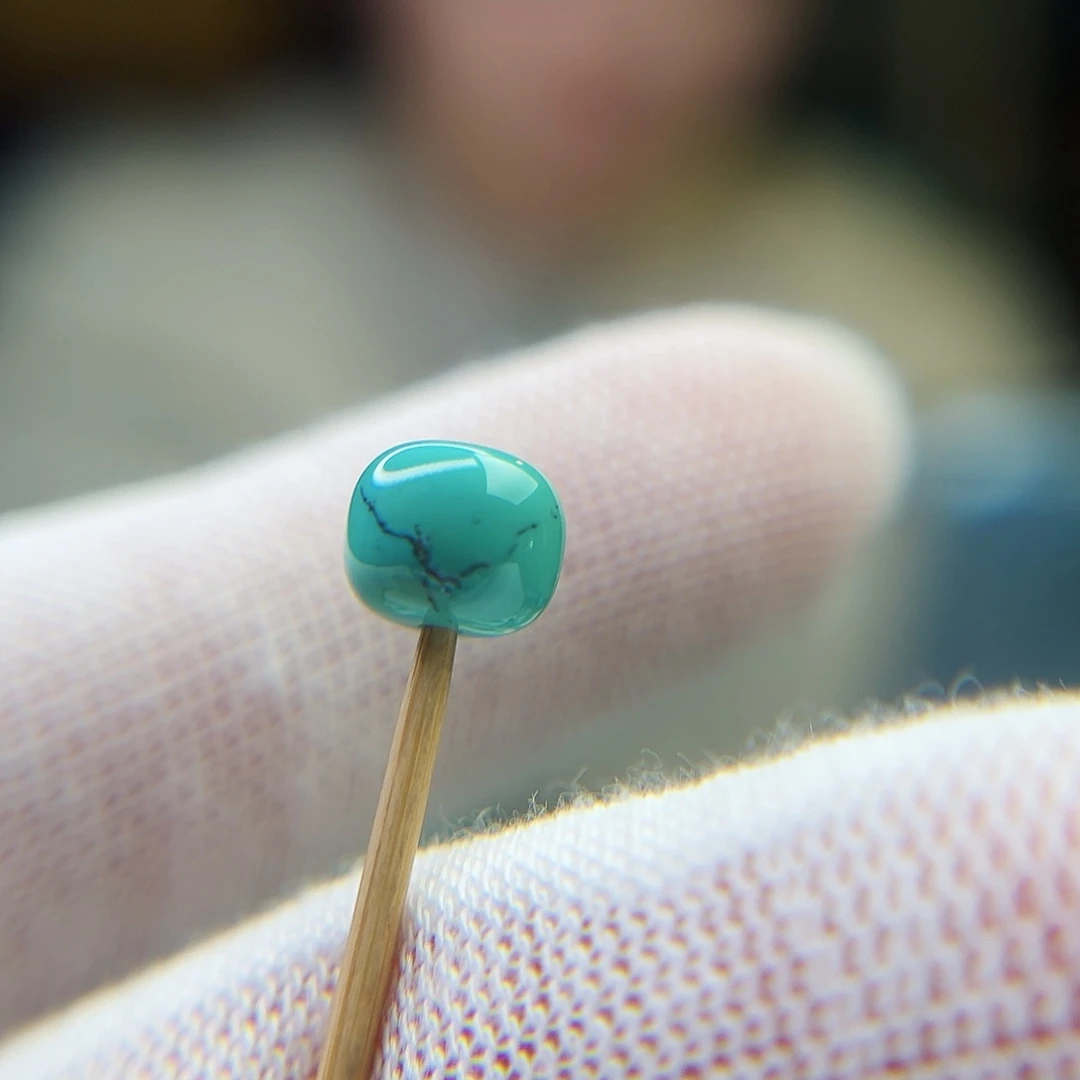 绿松石珠宝奇石未镶嵌7.7