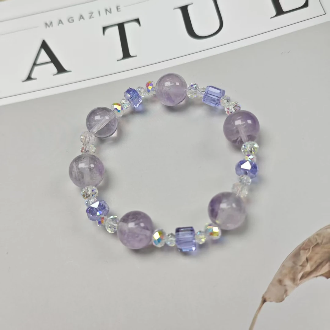 【佳人】紫水晶施华洛手链12+(多样发其一) YX110