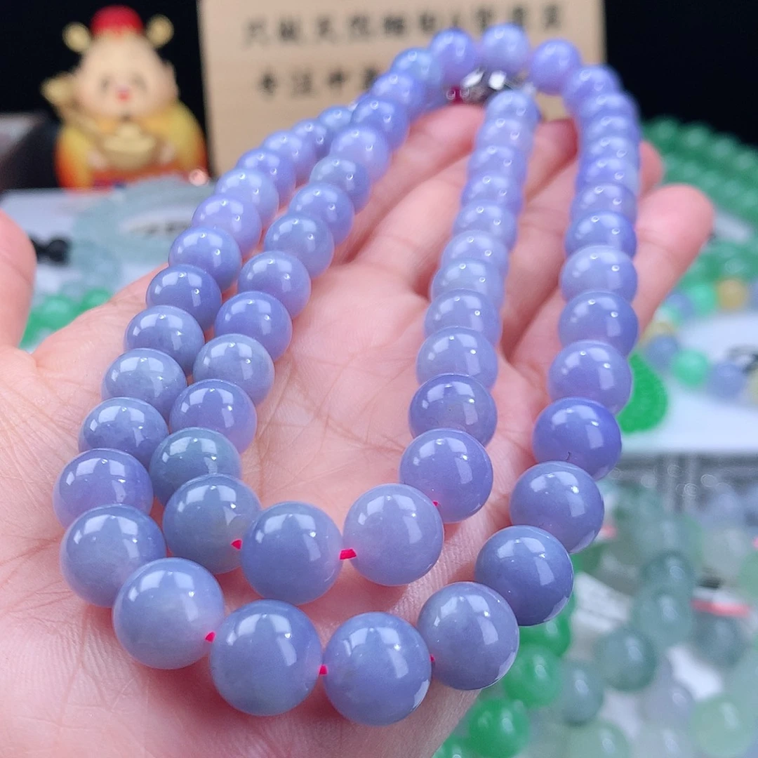 翡翠手链未镶嵌卡10mm