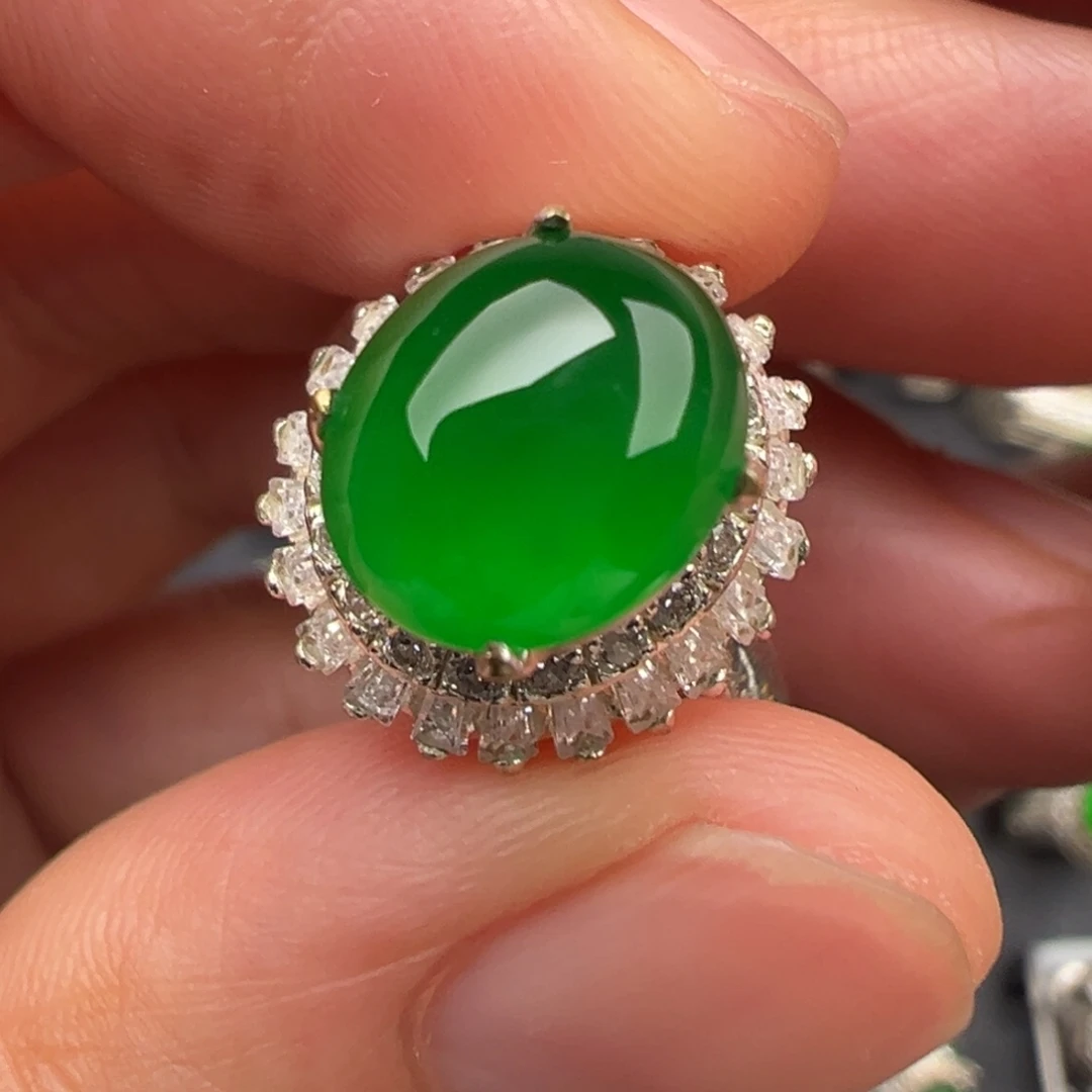 定制翡翠未镶嵌无