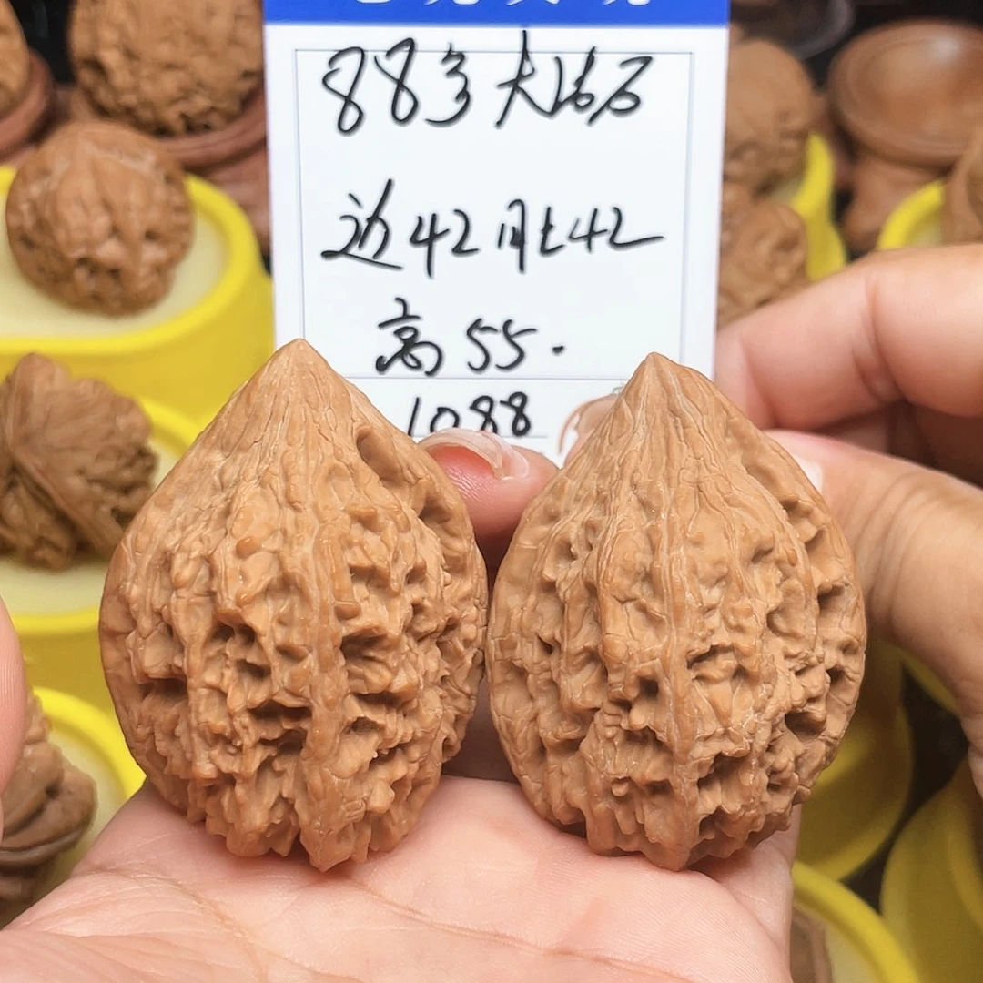 吊坠文玩核桃88号大沽石42/42/55