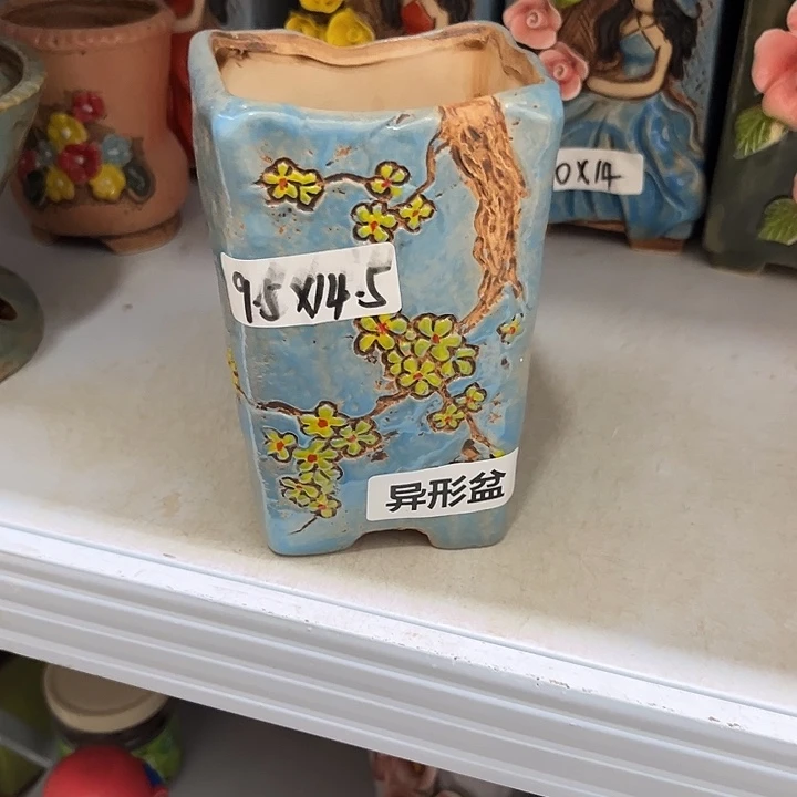 粗陶材质多肉花盆