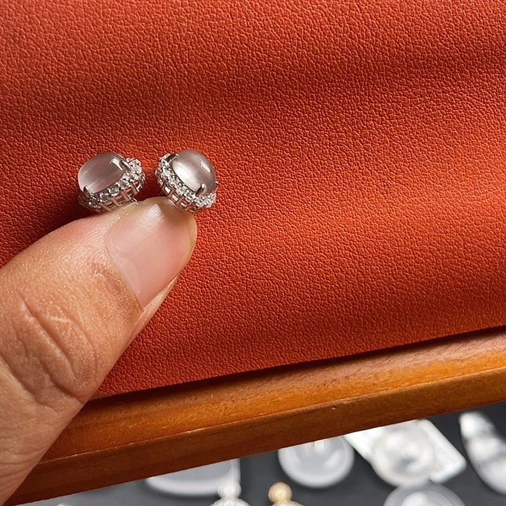 石英质玉银S925镶嵌吊坠(赠链)Y****.