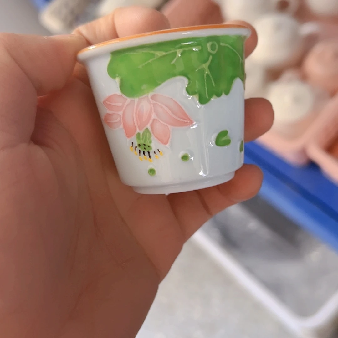 瓷片陶瓷茶具直播价格不退换