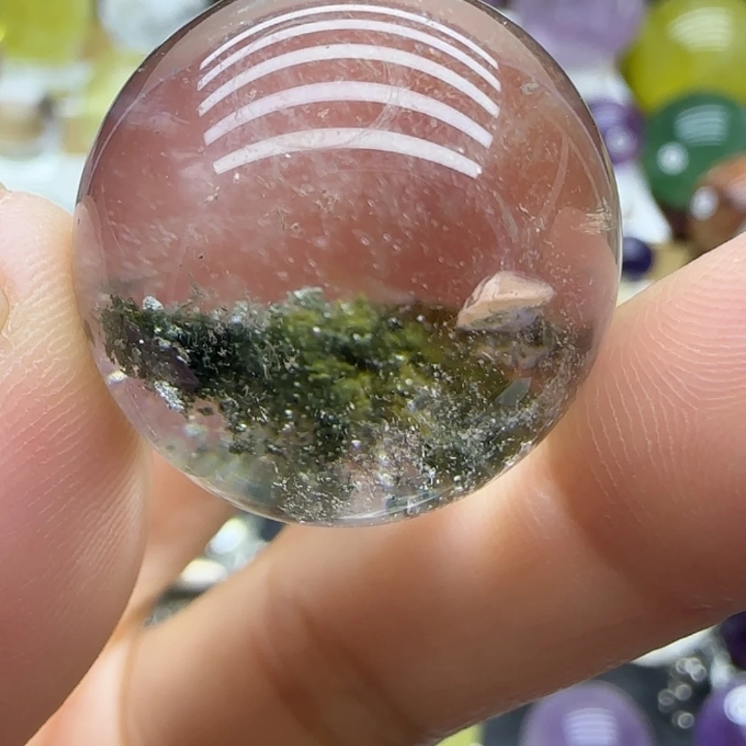珠宝半成品未镶嵌水晶25.8mm