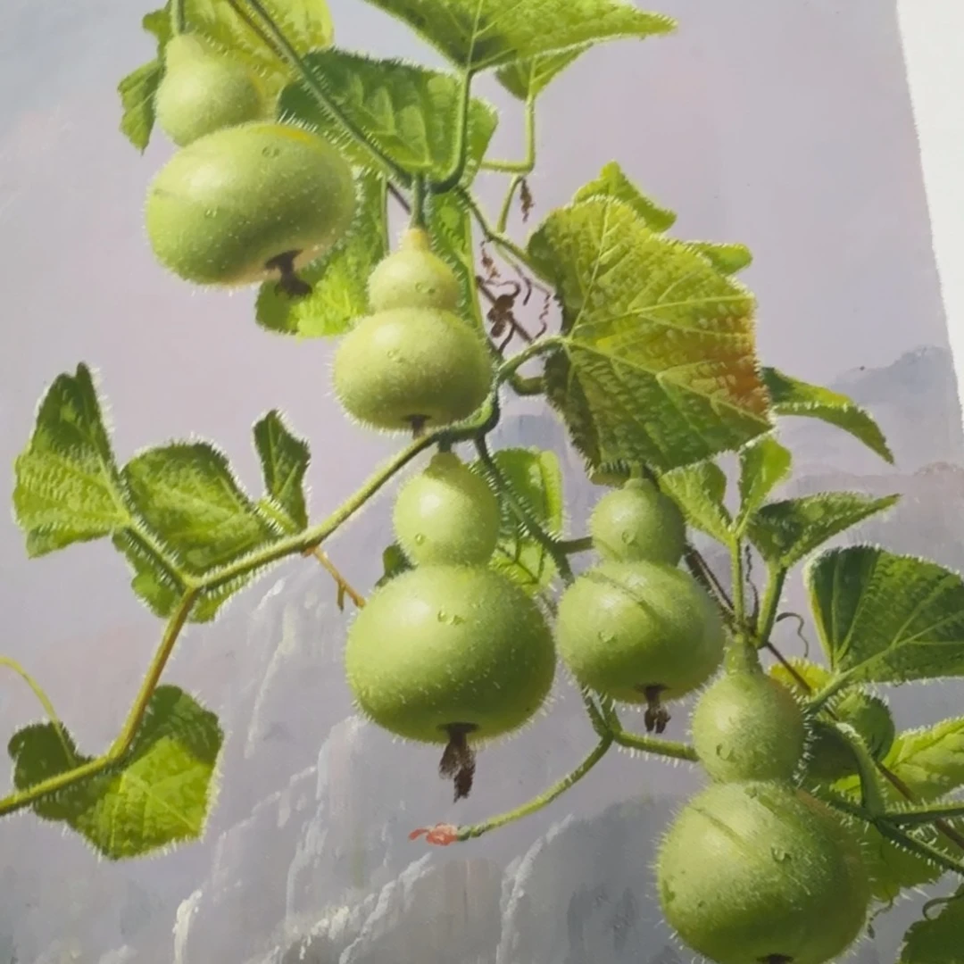 油画我在你心里就是一坨