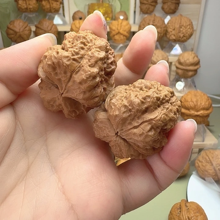 文玩核桃把件22号车可爱小蛙
