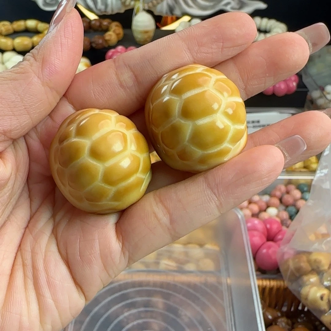 吊坠菩提根/象牙果微瑕牙果卡31炭烤富甲10颗