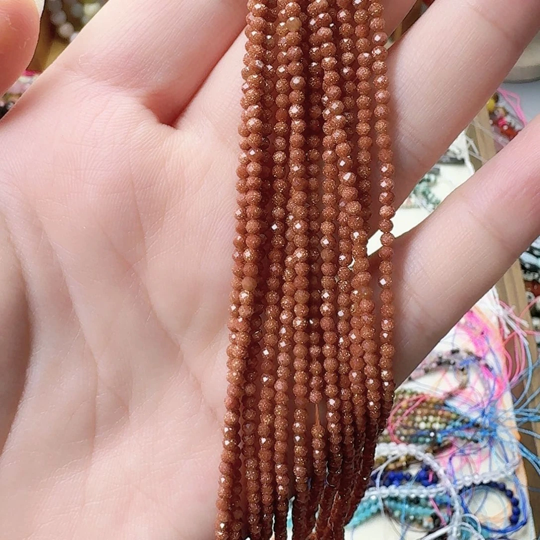 未镶嵌玛瑙/玉髓珠宝半成品卡2金砂一条