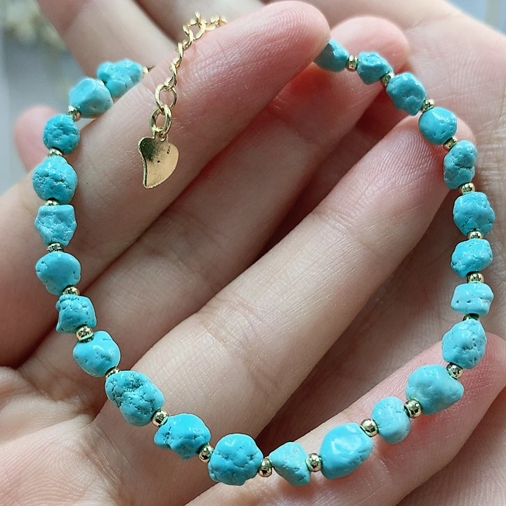 未镶嵌绿松石珠宝奇石