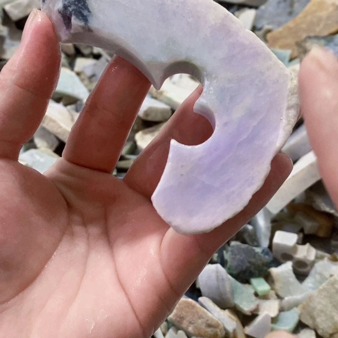 翡翠未镶嵌颈饰天然翡翠