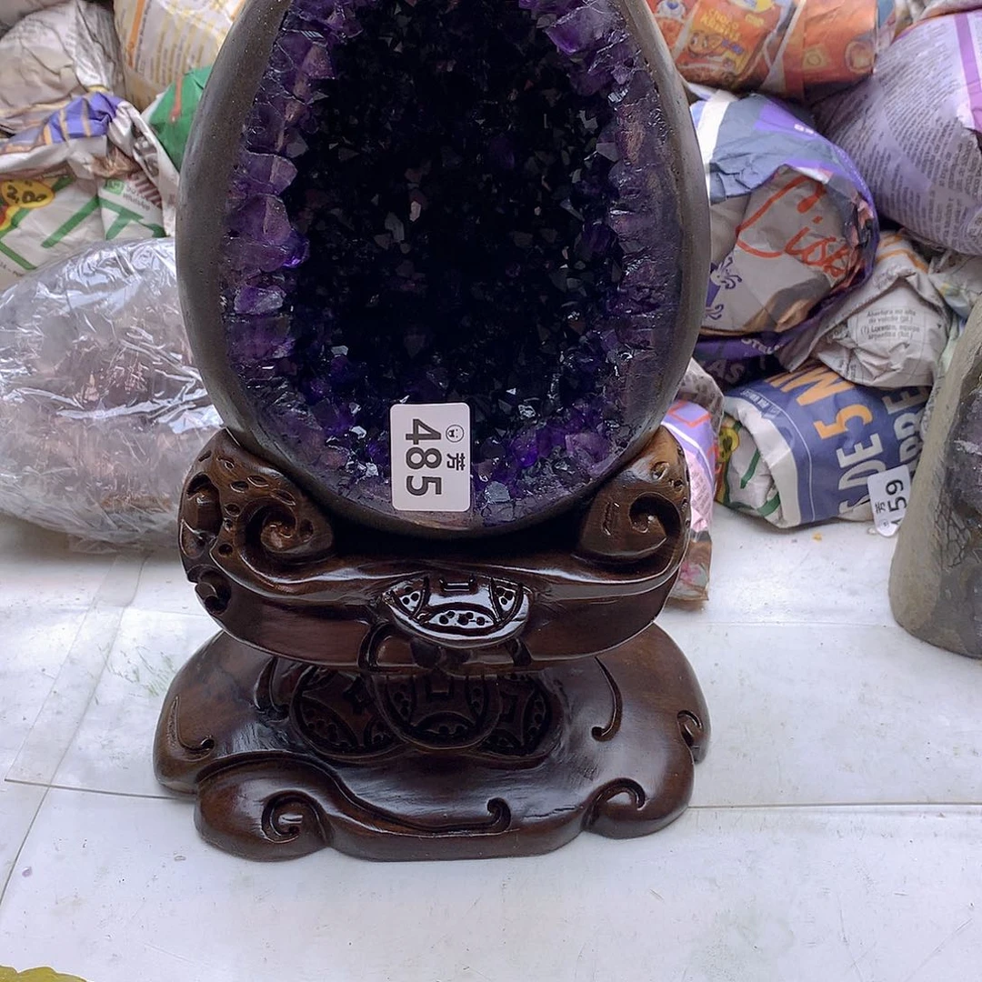 紫晶大型摆件（非配饰）未镶嵌J*L