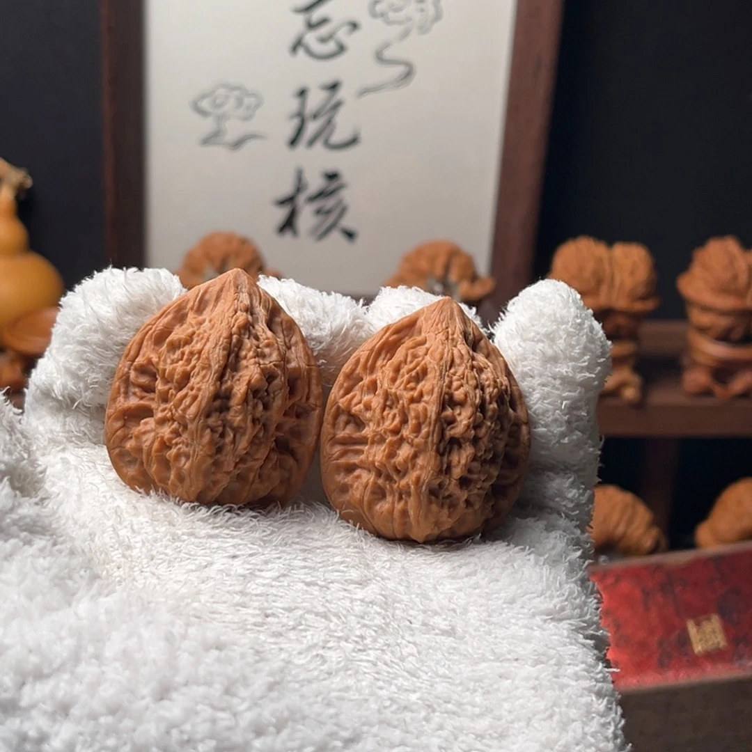 吊坠文玩核桃38mm全品独家小众麒麟鸡心