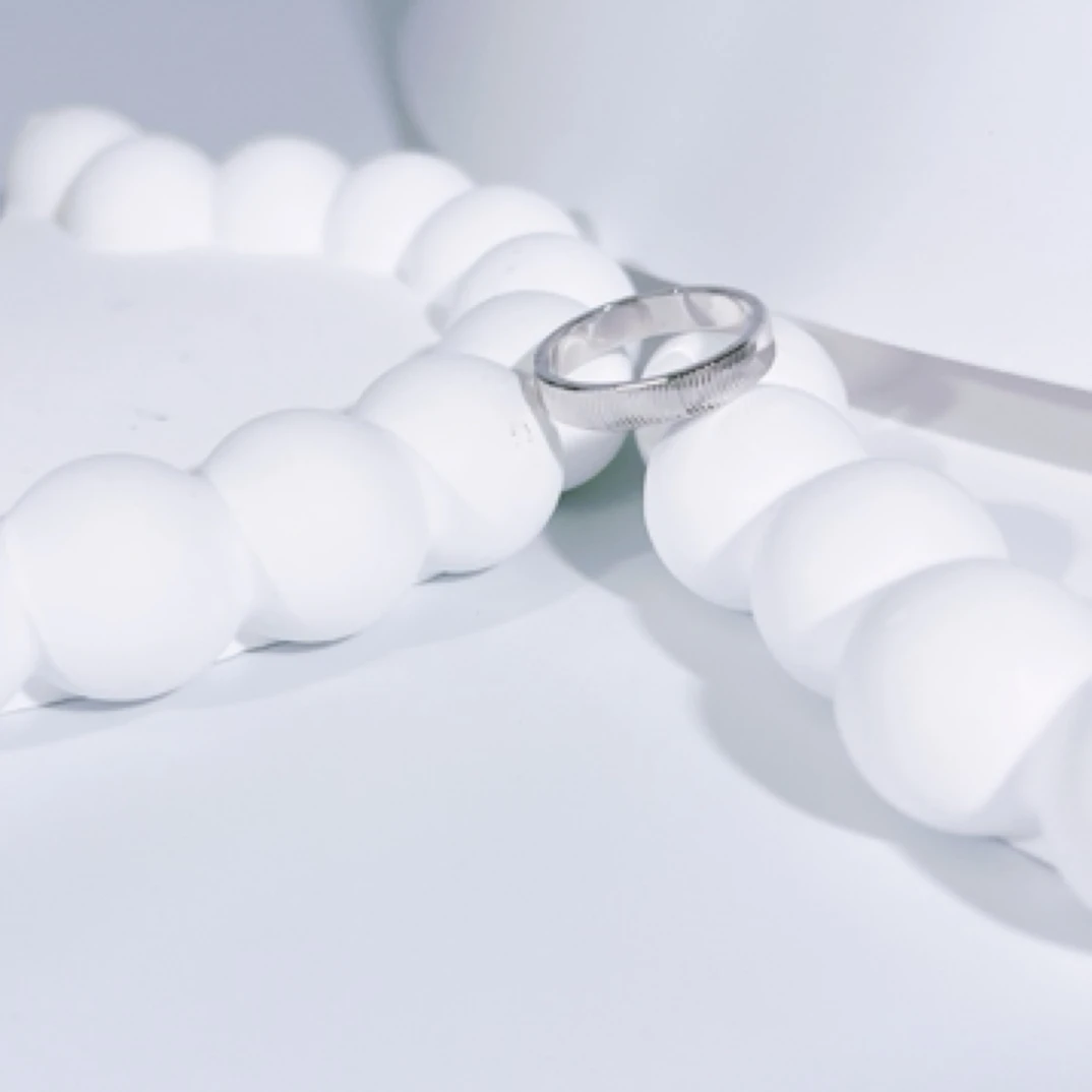 铂金Pt950猫眼戒指时尚百搭简约个性戒指