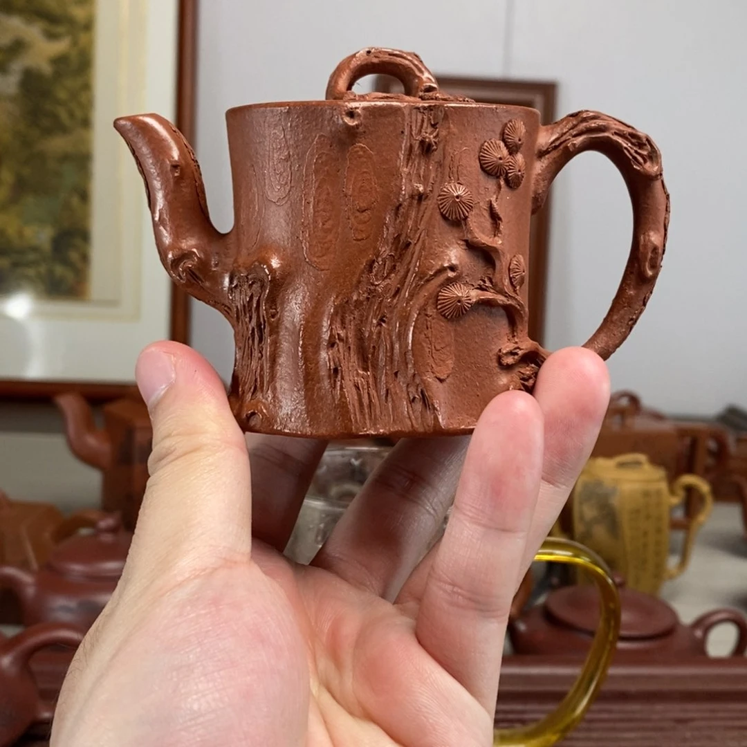 茶壶紫砂原矿泥料传统工艺制作