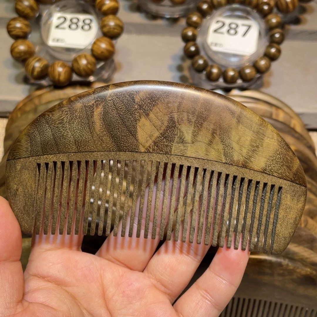 楠木（金丝楠）其他半月梳