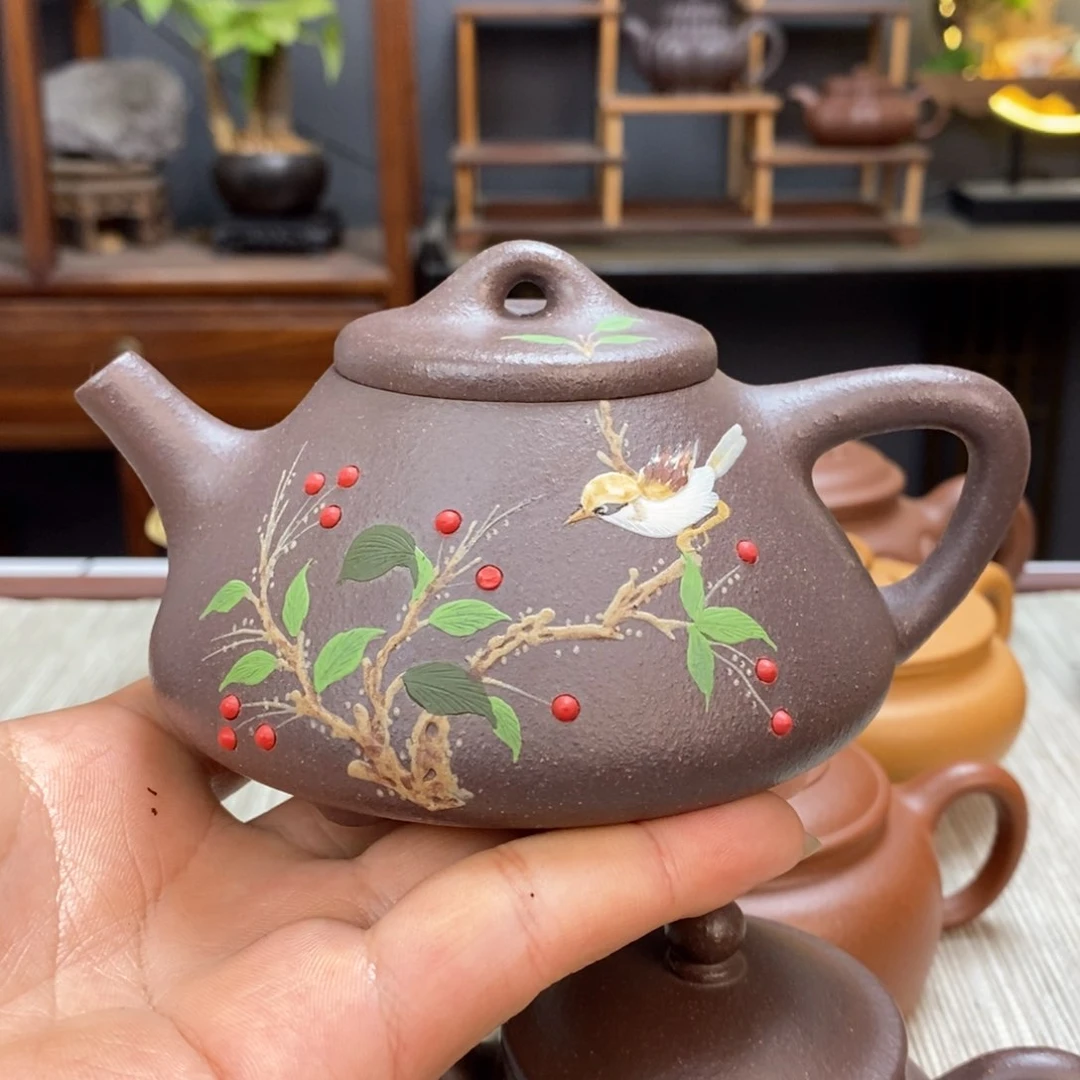 紫泥茶壶小微容量260