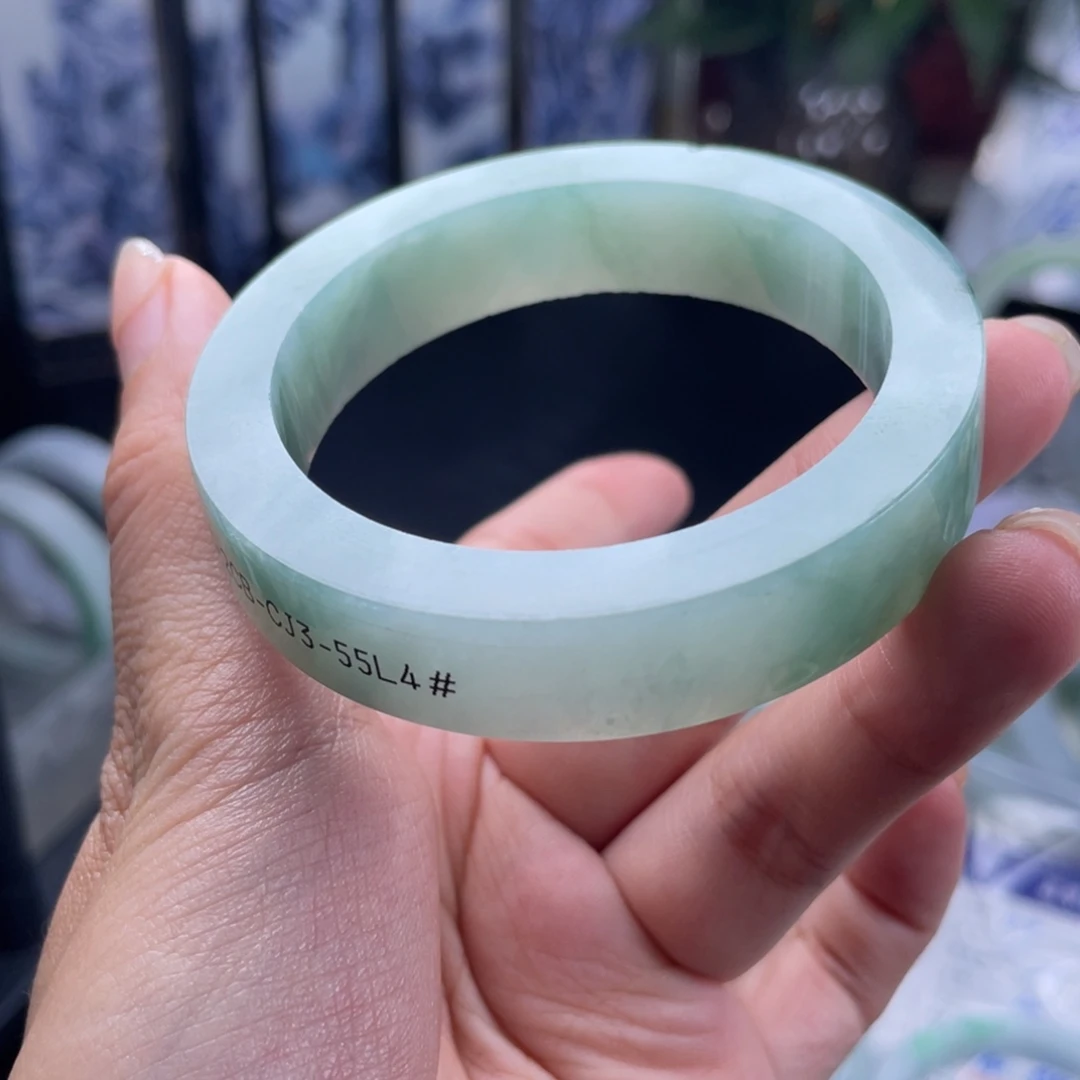 定制翡翠未镶嵌正圈纹裂漏