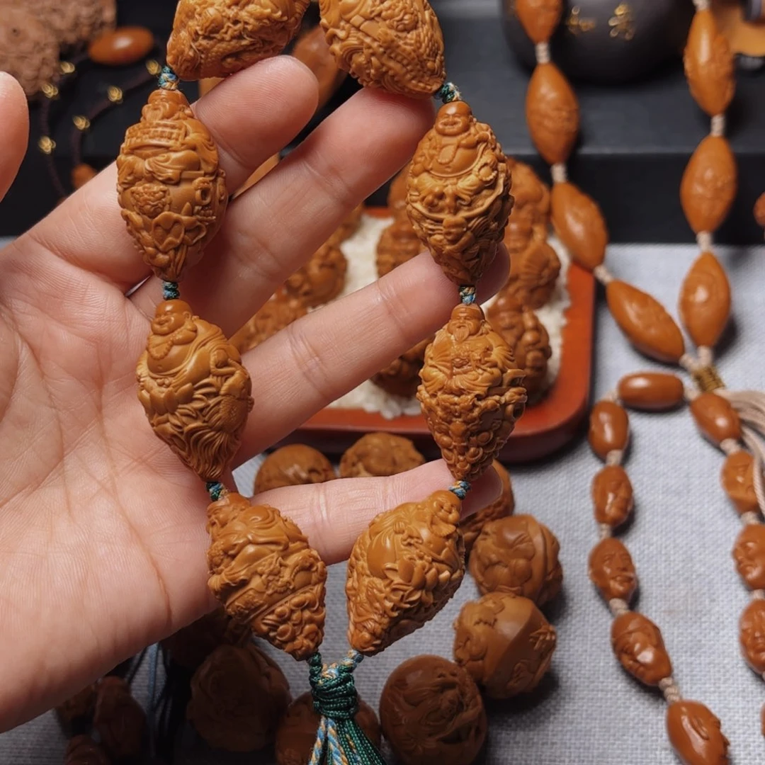 橄榄核手串/手链聚福生财