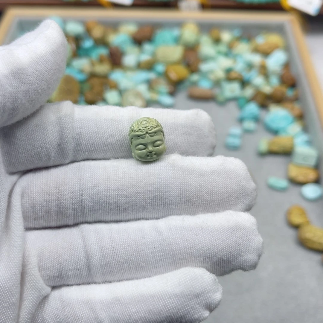 绿松石挂件未镶嵌