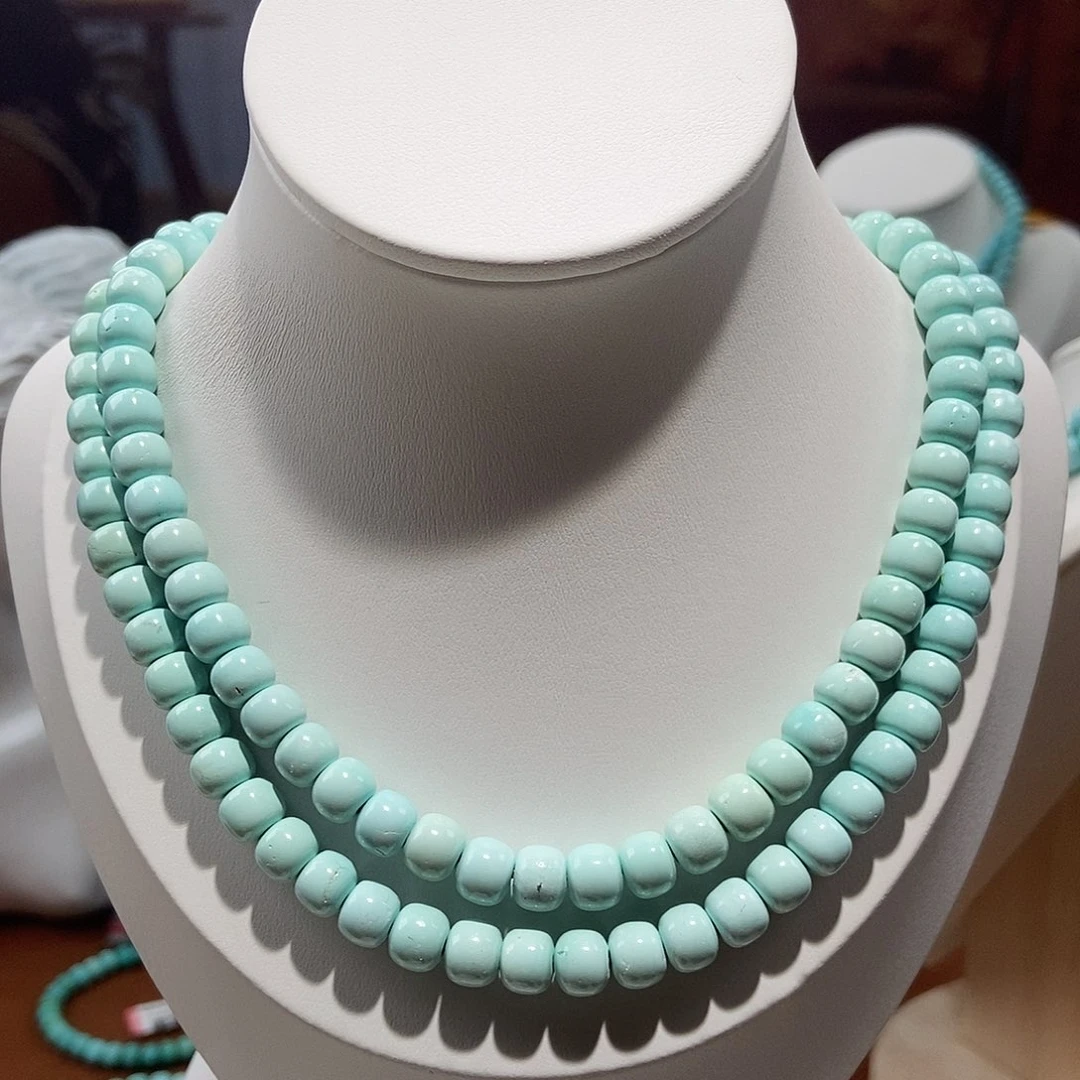 绿松石未镶嵌老型108卡7+